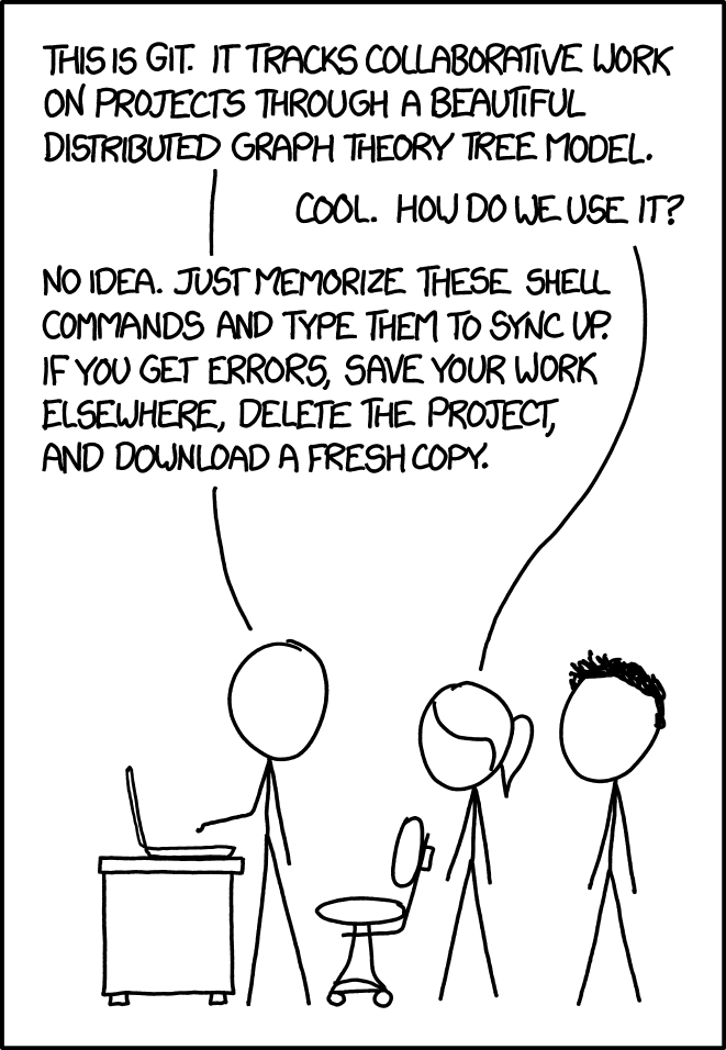 XKCD on git